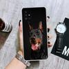 Черный такса доберман Чехол для телефона для Samsung Galaxy A52 A32 A22 A12 A02S A50S A30S A51 A31 AA71 Note 20 Ultra 10 S10 Plus Gal