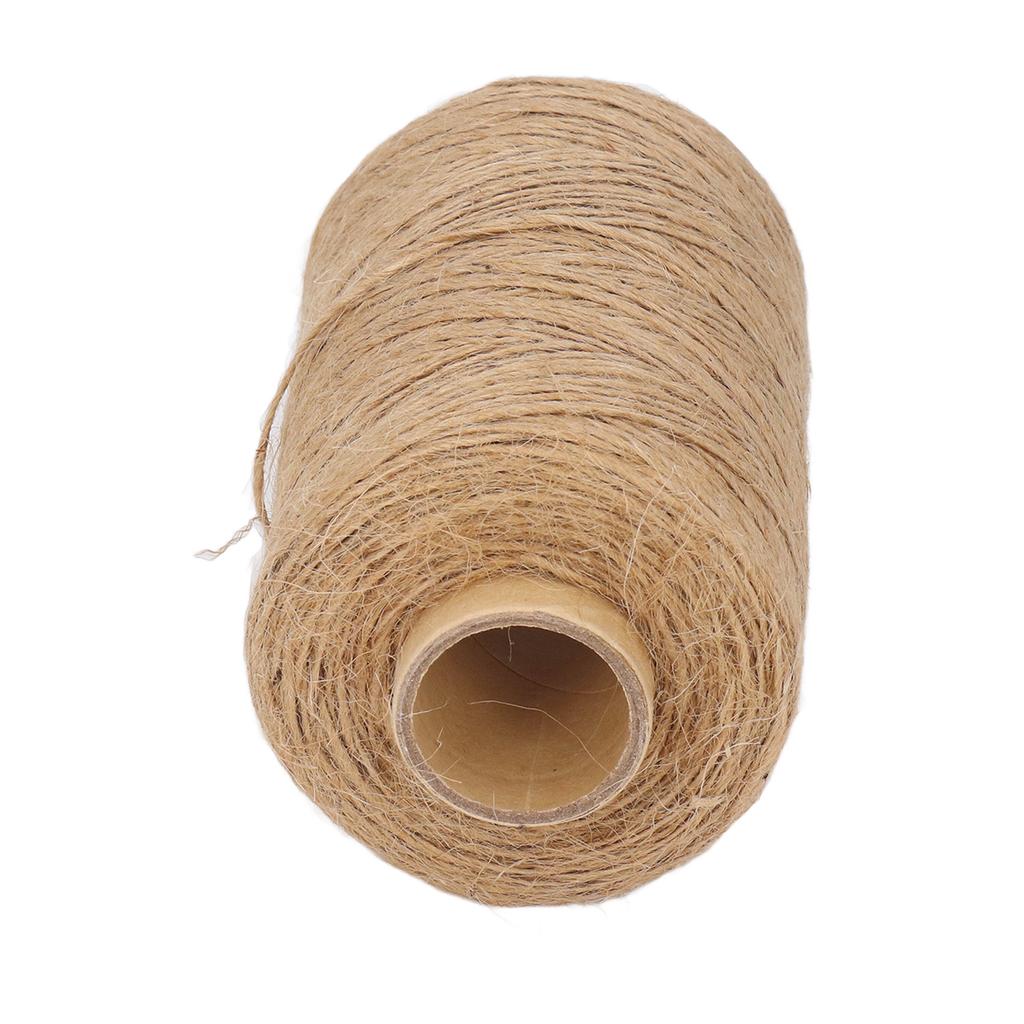Jute Twine 300M Length 1mm Diameter 1 Strand Jute String Rope DIY Handcraft Accessory Home Decoration