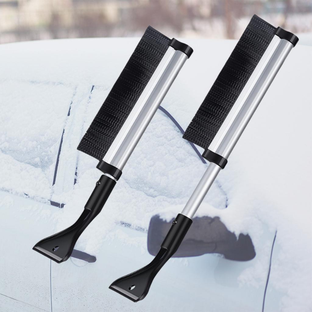 Glass Ice Removal Tool Car Snow Removal Shovel Defrosting Brush Multifunctional Snow Scraper Uses For Car Window