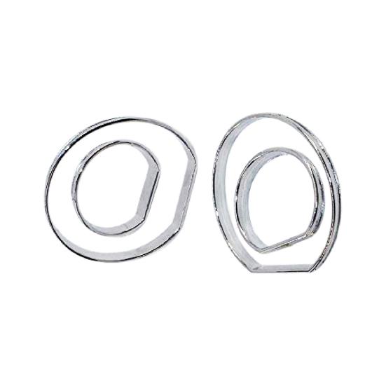 4 шт. нежные устойчивые к коррозии легкие рамки для спидометра, удобные автомобильные накладки на спидометр для BMW E46