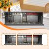 1/64 Model Car Display Case Diorama Desktop Decoration Toy Storage Box Showcase Organizer