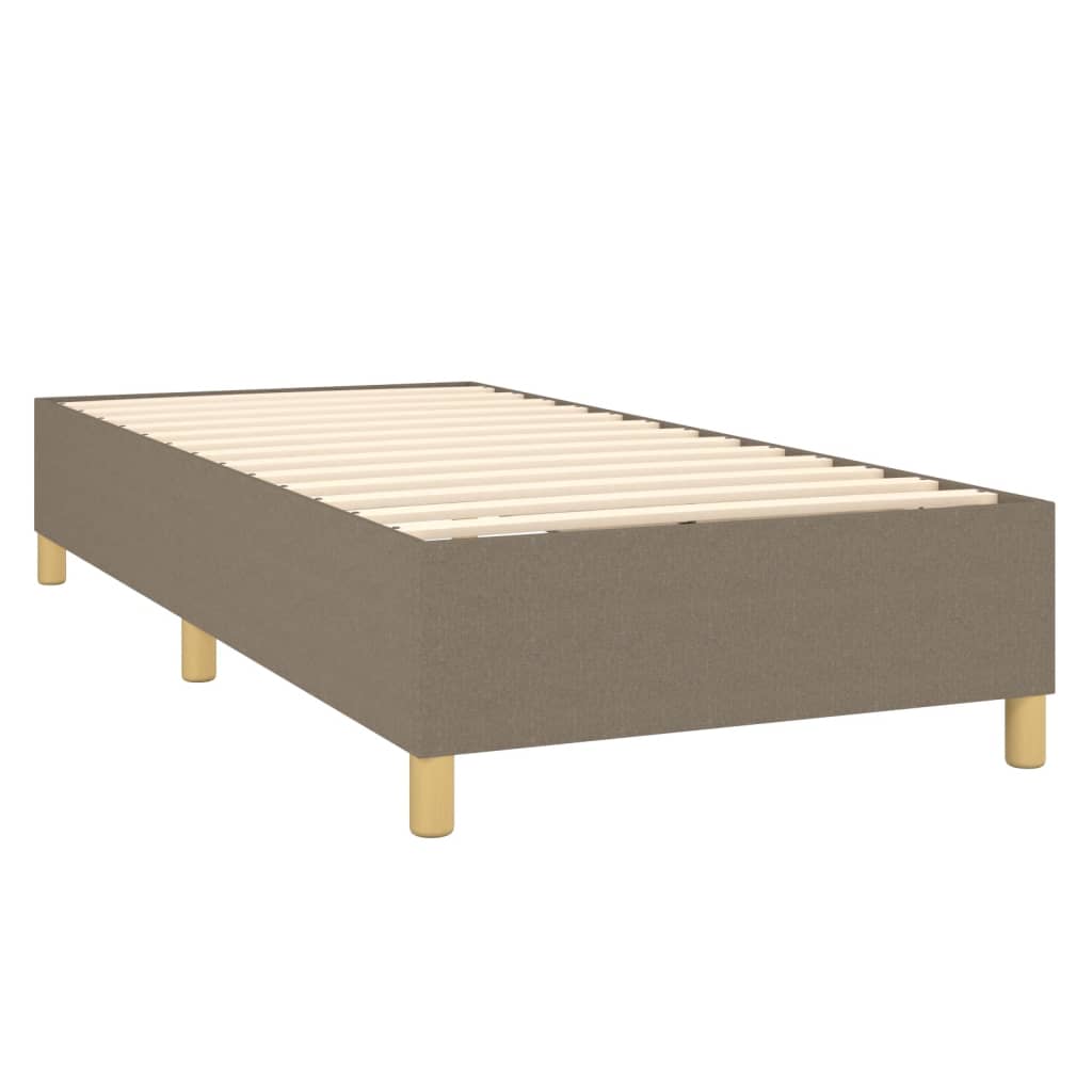 Vidaxl Rama Łóżka Bez Materaca Taupe 80X200 Cm Tkanina