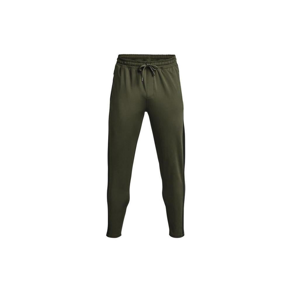 Under Armour Solid Color Tapered Training Casual Knit Pants Men Pants Green 1379677-390
