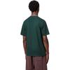 Carhartt WIP Мужская модная футболка с коротким рукавом и вышивкой на груди SS25, с круглым вырезом I035207-05A-XX