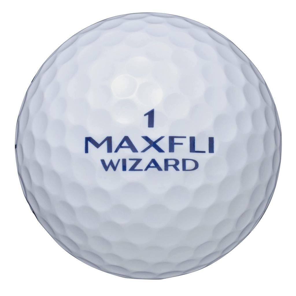 Мяч для гольфа DUNLOP Max Fly Wizard 2021 Модель 1 Коробка Белый (24 шт)