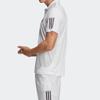 adidas Club 3STR Polo Tennis Sports Polo Shirt White Men's DU0849