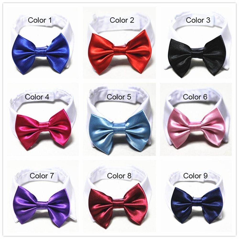 Lovely Pet Accessories Tuxedo Bowtie Dog Necktie Bow Tie Collar Formal Tie Pet Bow Tie