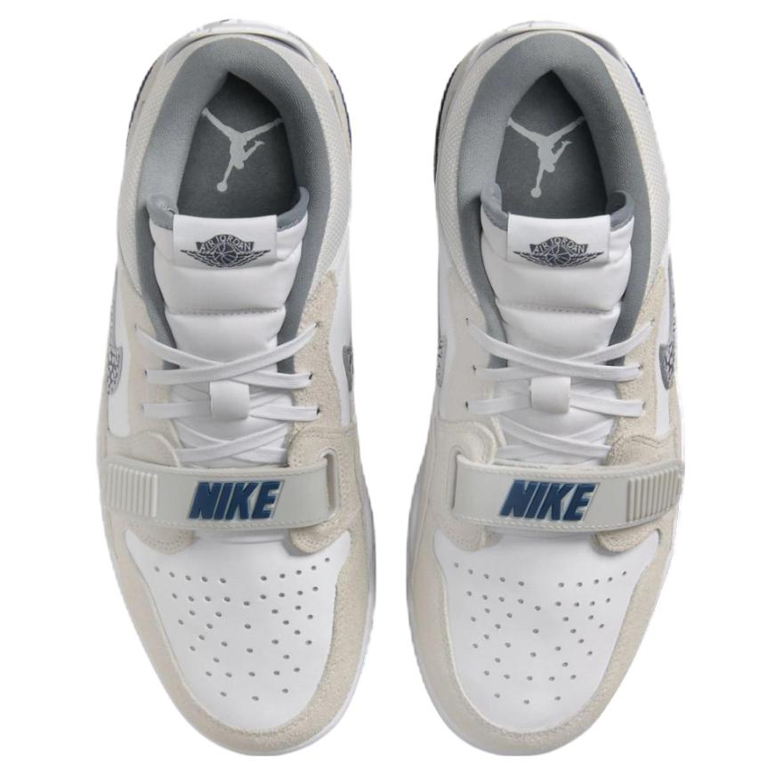 Air Jordan Legacy 312 Low Принт слоновой кожи Свуш Мужские кроссовки Белый Нейтрально-серый Холодный-серый CD7069-124