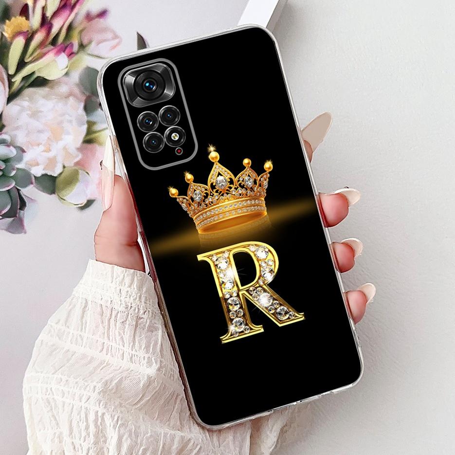 Чехол для Xiaomi Redmi Note 11 4G Note 11S Милые Буквы Чехол Мягкий Силиконовый Чехол Для Xiaomi Redmi Note 11 Pro Plus Note11 S Корпус