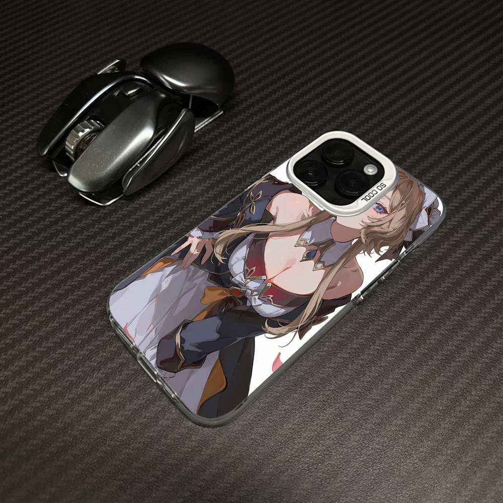 Чехол для телефона Genshin Impact Sandrone Для iPhone 17 Air 16 15 14 13 12 11 Pro Max Цветной Жесткий Чехол