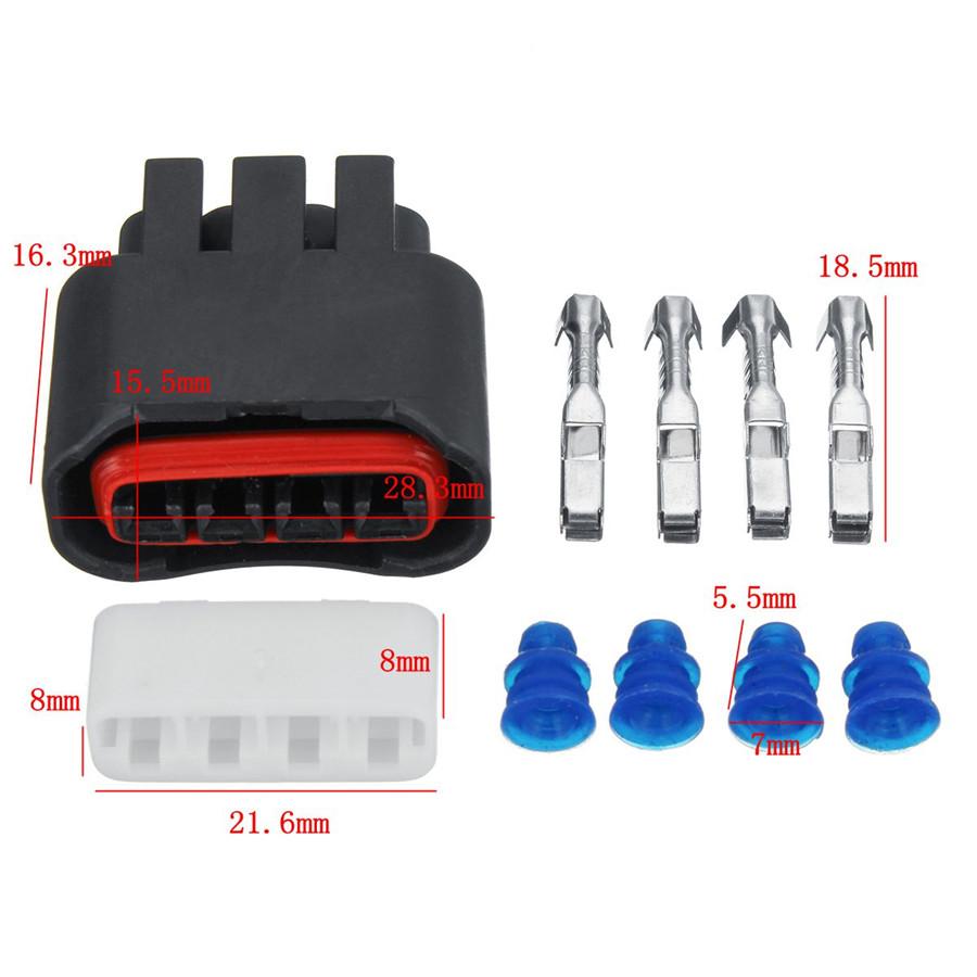 Комплект разъемов для свечей зажигания, 8 шт., для 90980-11885 Toyota Lexus Camry Yaris