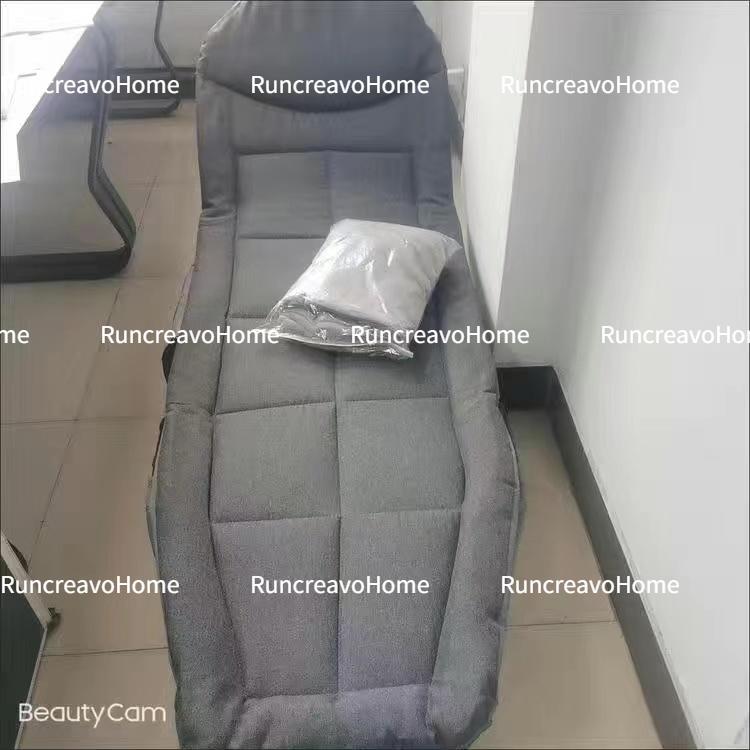 Складная кровать для обеденного перерыва, домашнее портативное кресло для отдыха на открытом воздухе, офисное многофункциональное складное кресло, простое кресло для отдыха