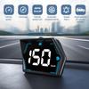 Car Speed Measuring Head-Up Display Digital Speedometer GPS Position Compass HUD KM/H Speed Gauge For Universal Truck Vehicles