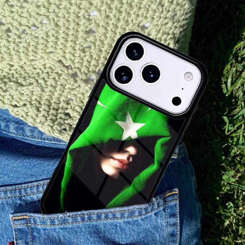 Pakistan Flag soft mobile phone case Compatible with IPhone 17 16 15 14 13 12 11Pro Max 17 Air cover