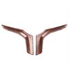 For BMW X3 G01 X4 2018-  Pine Wood Grain Steering Wheel Strip Cover Trim