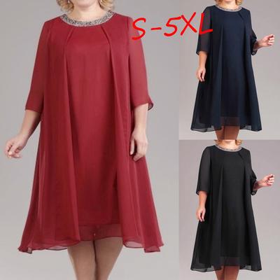 Женское короткое платье миди с блестками больших размеров, женское коктейльное вечернее платье