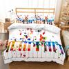Piano Duvet Cover Set King Queen Full Size For Kids Boys Girls Music Lover Polyester Comforter Cover With Pillowcase Bedding Set