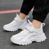 Boys Shoes Spring Summer Mesh Campus Wind Trend Middle and Large Children's Little White Shoes Student Children's Running Sneakers