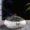 Large Incense Burner Ceramic Sandalwood Stove New Incense Plate  Home Decoration