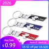 VW GTI GOLF 2026 Hot For VW VOLKSWAGEN Volkswagen Emblem Keychain Metal R Line Buckle Car Key Ring For VW Golf Tiguan Jetta Tran VP3