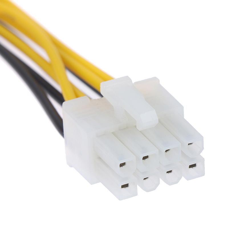 4-контактный к 8-контактному кабелю адаптера питания процессора материнской платы, линии питания