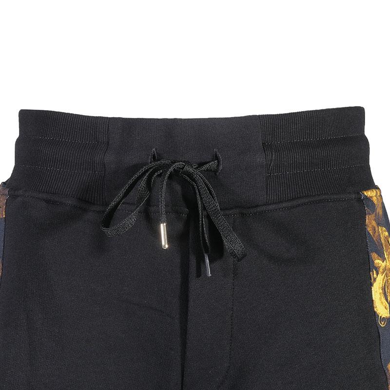 VERSACE JEANS COUTURE Watercolour Couture Printed Drawstring Track Shorts 76GAD3C0-FS127-G89