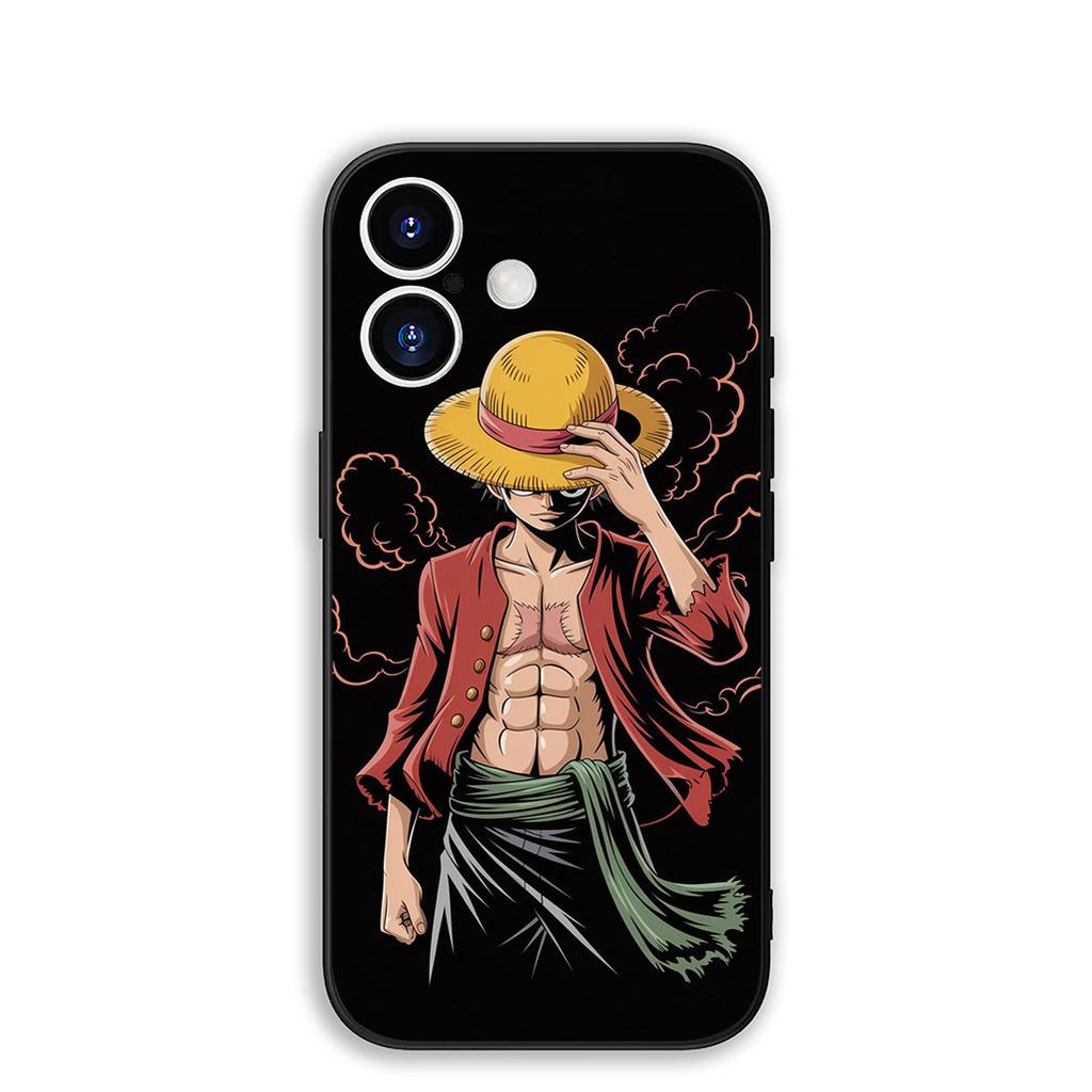 Cover for Samsung Galaxy S25 S24 S23 Fe Ultra Plus S7 Edge A05 A06 A16 A15 A35 Phone Case Portgas D Ace One Pieces Luffy