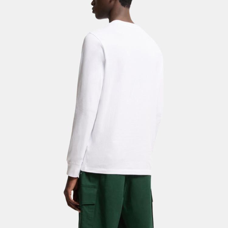 Moncler SS26 Casual Logo Crewneck Long Sleeve Sweatshirt Men sweatshirt L10918D0000989AYY001