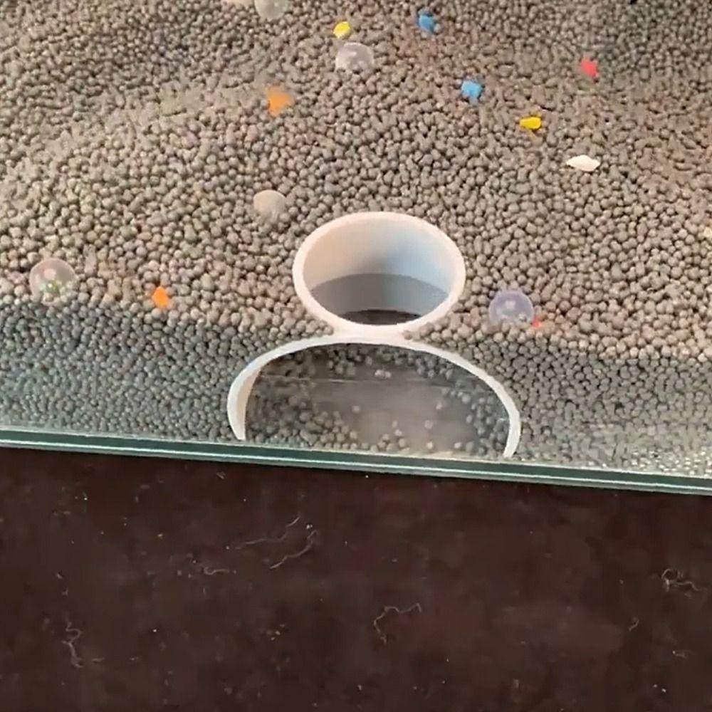 Decorative Aquarium Underground Tunnel 3D Print Betta Shrimp Tunnel Fish Breeding Nest  Fish Tank