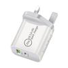 Быстрое зарядное устройство PD20W: Двухпортовое A+C PD+QC3.0 для Apple iPhone 16.