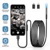 Yoritgichli Endoskop Kamera 1080P HD Tekshirish Kamerasi IP67 Suv o'tkazmaydigan Quvur Boreskop Kamerasi Android, iPhone Android uchun