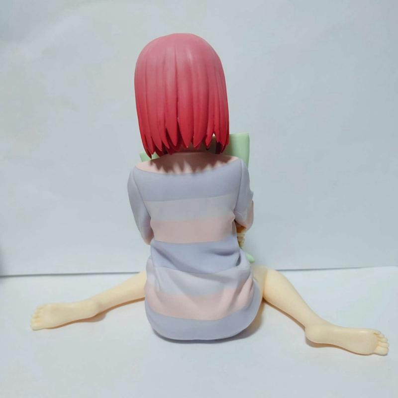 11-20 см аниме-фигурка, квинтэссенция пятерых, подушка Нино, сидячее положение, пижамная модель, куклы, игрушка в подарок, сбор ПВХ