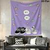Heartstopper anime1 Wall Tapestry Aesthetic Wall Hanging Printed Fabric Blanket Decorative Tapestries for Bedroom Living Room Home Decor