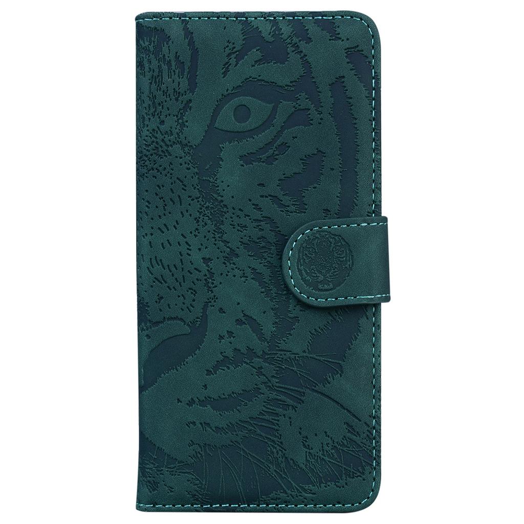 For Sony Xperia 10 VII Case Tiger Imprint Leather Wallet Phone Cover
