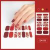 ZA Наклейка для ногтей Полный патч для ногтей Пленка для ногтей Пленка для ногтей Наклейка для ногтей Инструменты для ногтей Прочный водонепроницаемый ручной