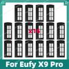 Совместимые аксессуары для робота-пылесоса Eufy X9 Pro: боковая щетка, HEPA-фильтр, салфетка для мытья полов, тряпка, сменные запчасти