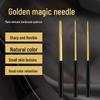 Ручка-туман Gold: Круглые и маленькие полуперманентные иглы для вышивки бровей