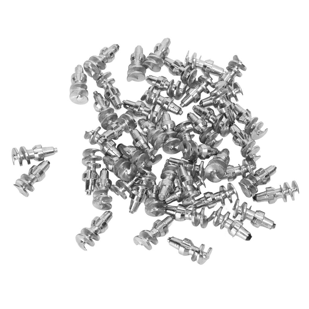 50PCS Tire Studs Threaded Anti Slip Tungsten Steel Aluminum Tyre Stud Screws for Auto Truck Forklift
