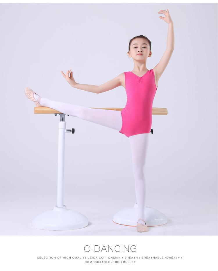 Летний балетный танцевальный костюм для девочек: жилет и купальник