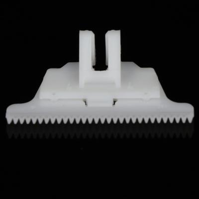 Керамический нож-резак с зажимом, беспроводная машинка для стрижки волос с 2 отверстиями, подходит для машинки для стрижки волос, триммера для бороды