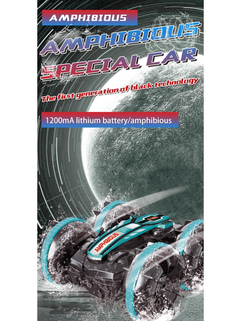 Gesture-Controlled Amphibious Waterproof Stunt Remote Car