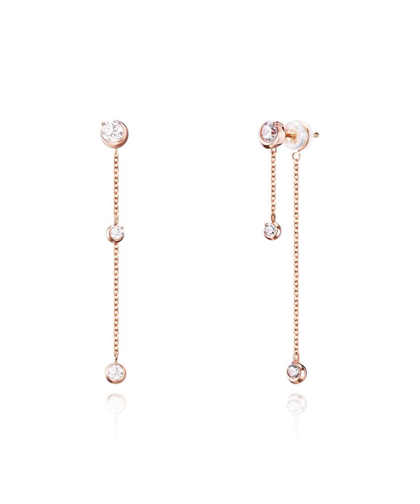 Stonehenge Moonlight 14K Rose Gold Earrings Sa26A33T