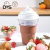 Electric Ice Cream Maker Quick DIY Fruit Ice Cream Machine for Homemade Gelato Sorbet Yogurt Milkshakes Drinks