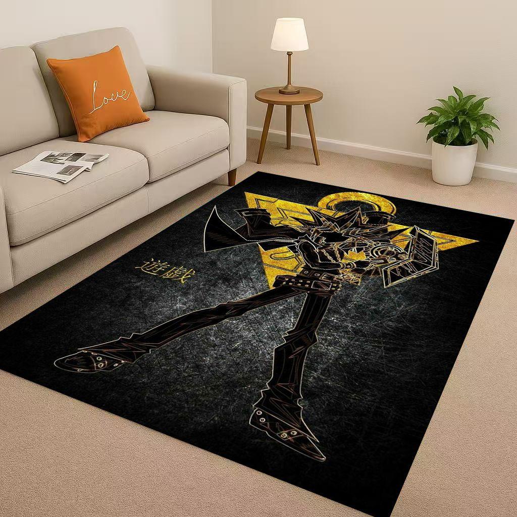 Slifer The Sky Dragon Yu-Gi-Oh MONSTER Cartoon Living Room Non-Slip Area Rug Carpet for Bedroom Sofa,Easy Clean Home Doormat
