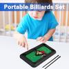 Mini Desktop Billiards Game Stress Relief Develop Hand-Eye Coordination Easy To Carry Billiards Table Toys Home Toys