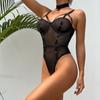 Новая мода кружевное боди тонкие комплекты нижнего белья со стальным кольцом