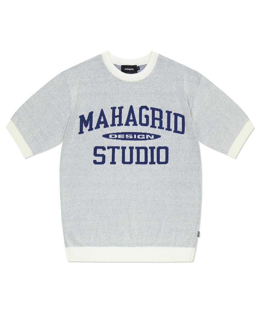 MAHAGRID Колледж Логотип Полушерсть Кремовый(Mg2Dmmk601A)