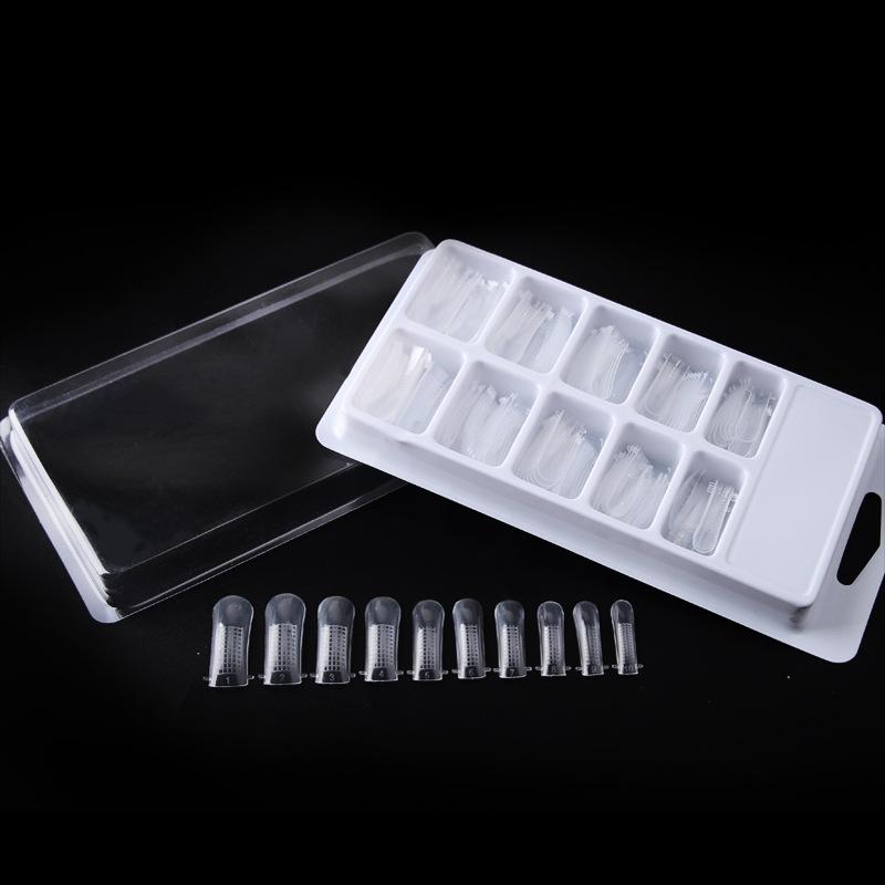 100 шт. полигель для ногтей, быстрое наращивание, наращивание пальцев, полигели, поддельные наконечники