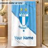 Beach TowelMalmö FF Custom Name Text Personalized Soft Towel for Beach Pool Indoor Home Decor Gift