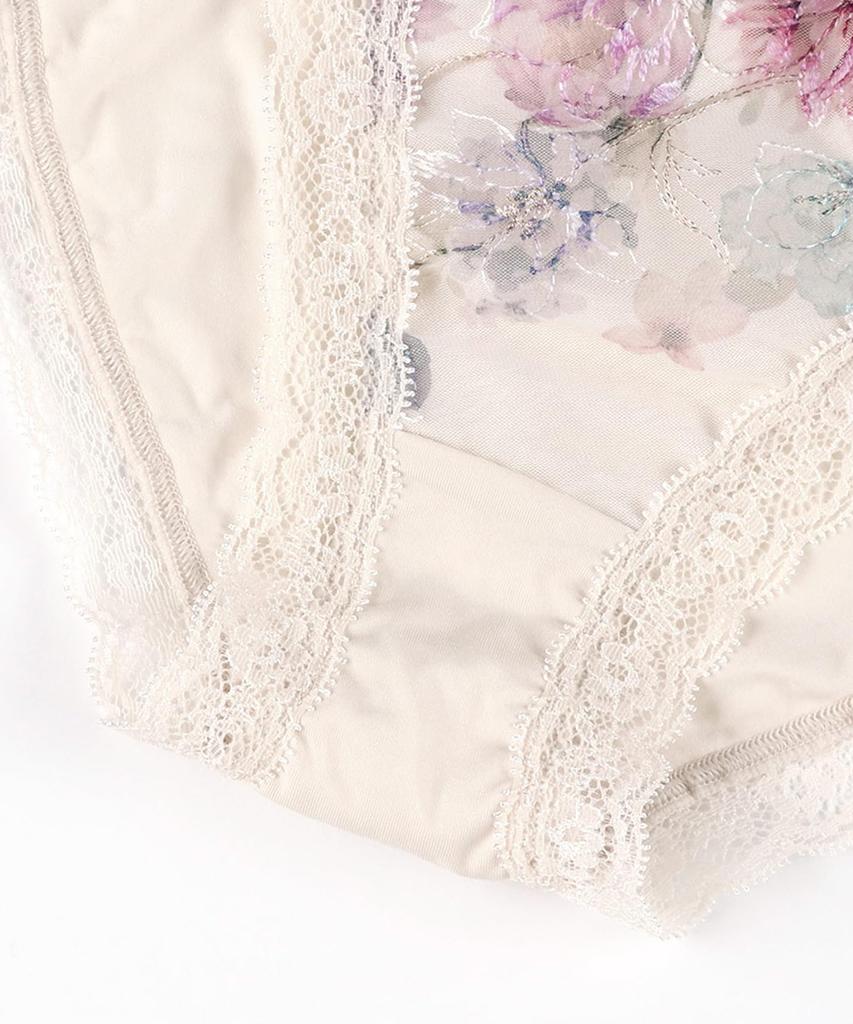 Wacoal shorts Pair with low soft and stretchy PXB178 BE LL [Hug Bra] BXB478, rise, (back),